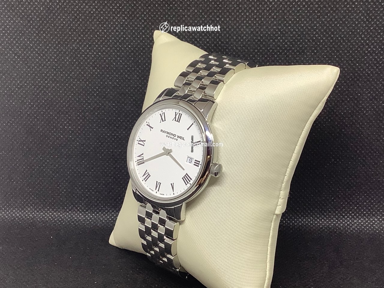 Raymond Weil Mens watch Unisex Quartz Steel 5485-ST-00300 2
