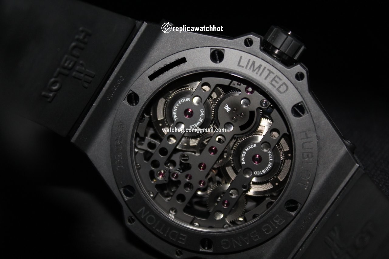 Hublot Big Bang Meca-10 Mens watch Unisex Manual winding Ceramic 414.CI.1110.RX 2
