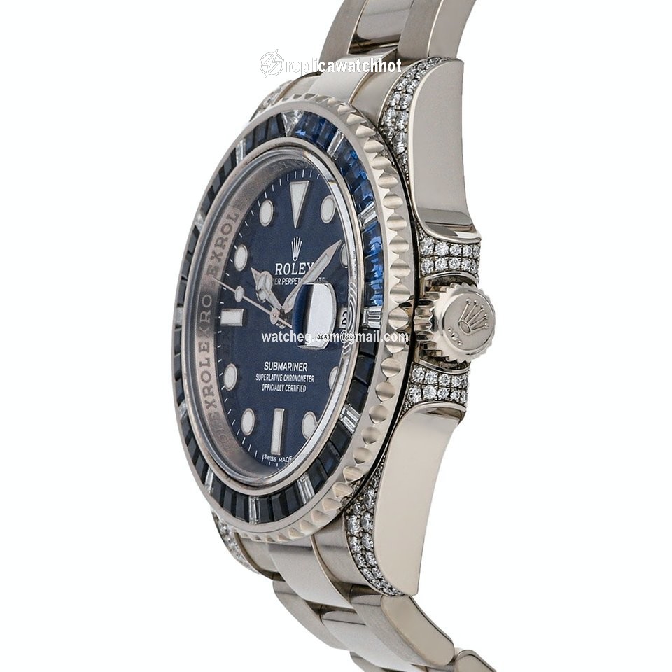 Rolex Submariner Date Mens watch Unisex White gold Automatic 116659SABR-0001 2