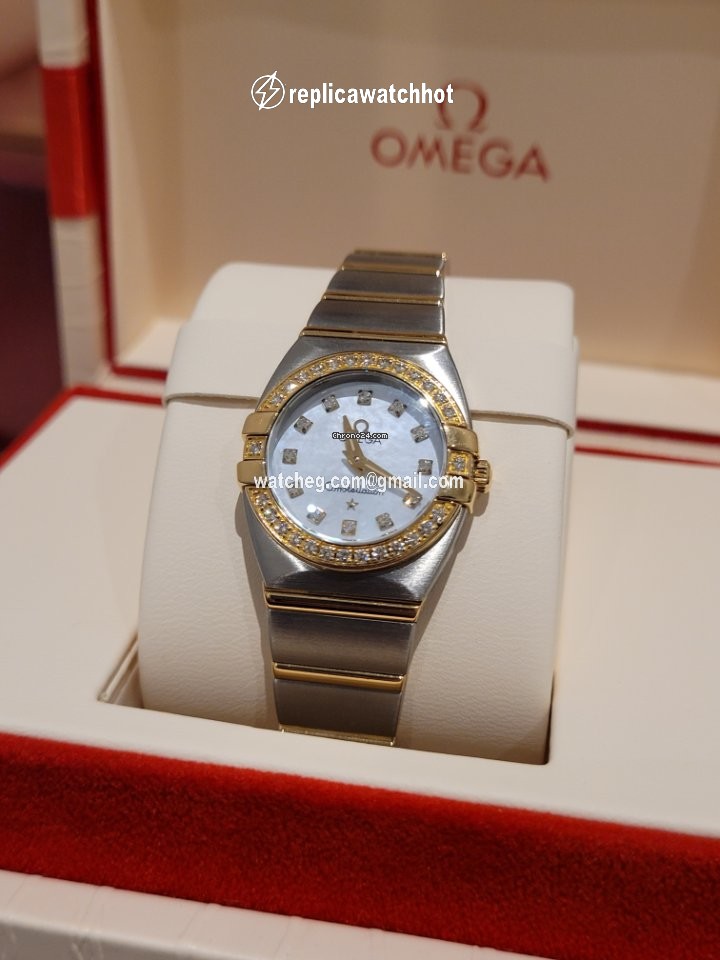 Omega Constellation Womens watch Quartz Steel 13897500 2