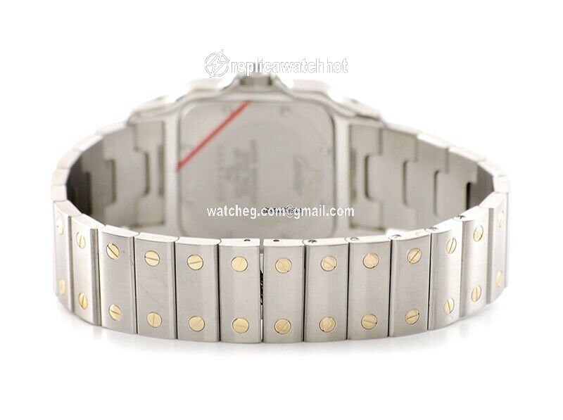 Cartier Santos Galbee Quartz Steel W20011C4 2