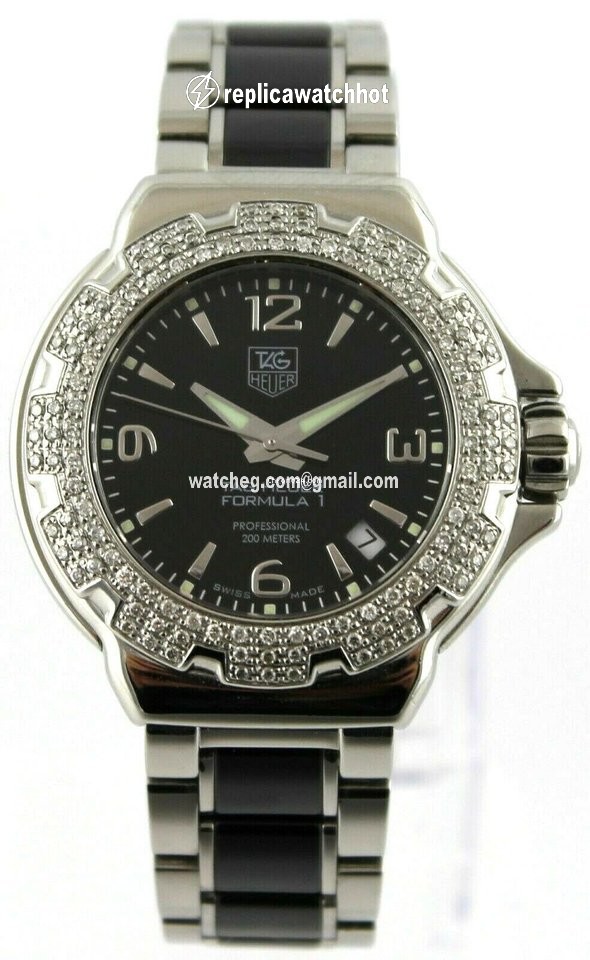 TAG Heuer Formula 1 Lady Womens watch Quartz Steel WAC1214.BA0852 2