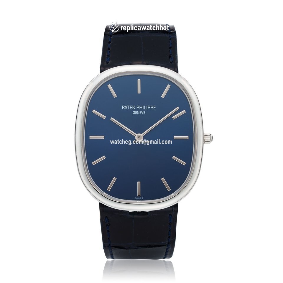 Patek Philippe Golden Ellipse Automatic Platinum 5738P 2