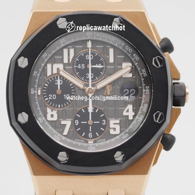 Audemars Piguet Royal Oak Offshore Chronograph Mens watch Unisex Automatic Rose gold 25940OK.OO.D002.CA.01 2