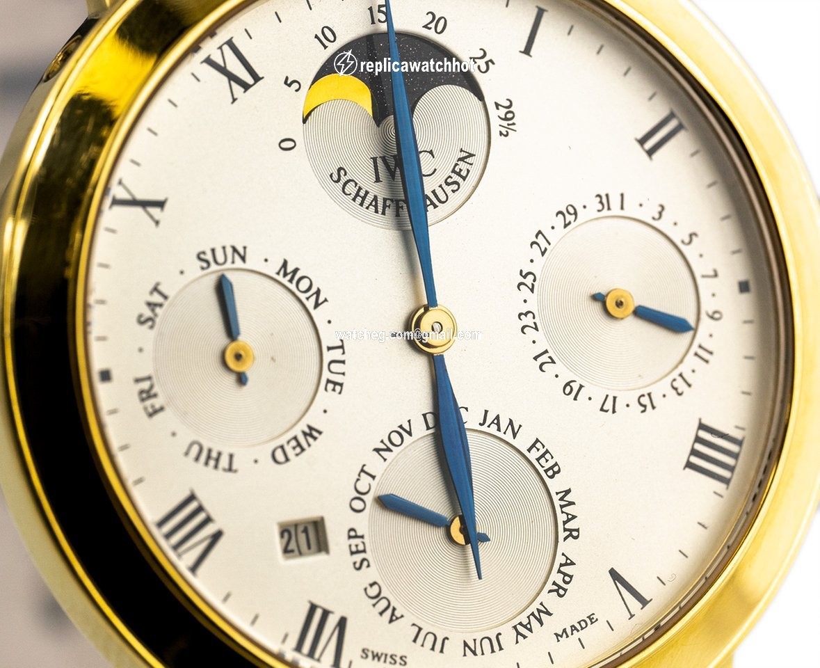 IWC Portofino Mens watch Unisex Manual winding Yellow gold IW2050 2