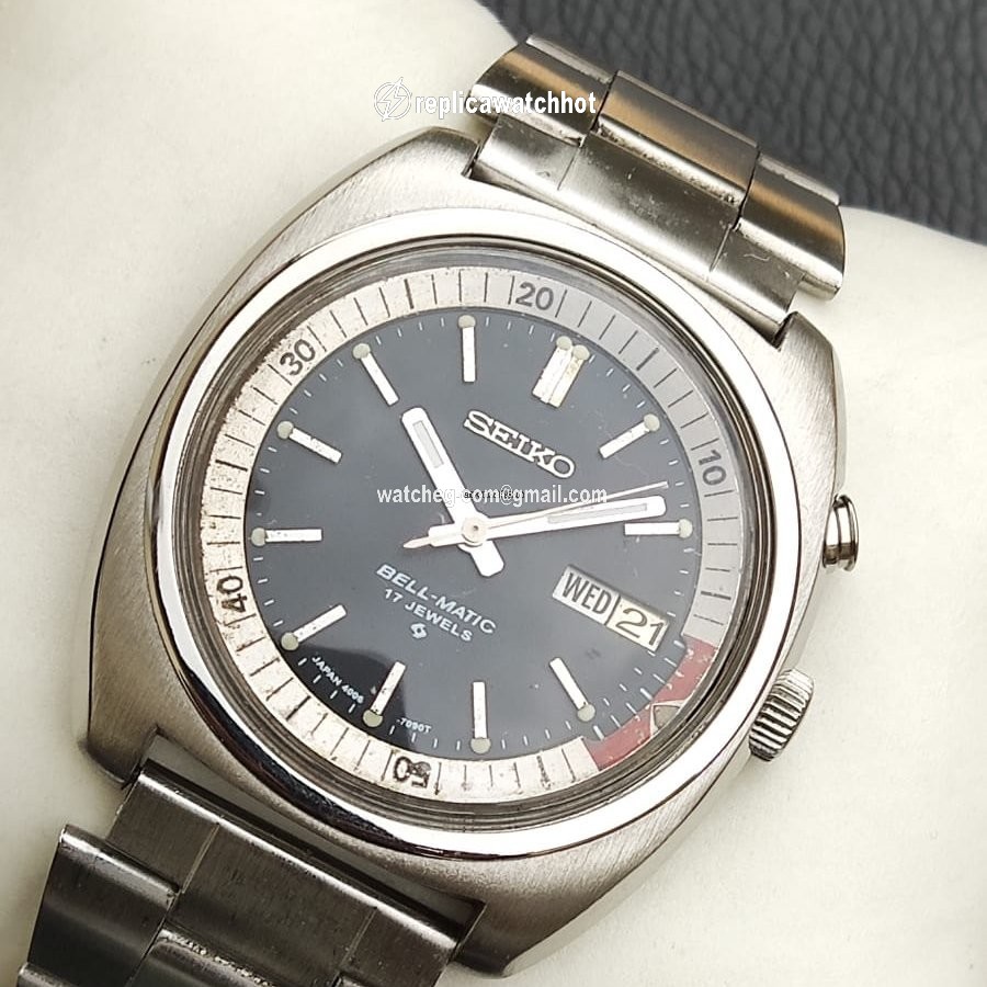 Seiko Mens watch Unisex Automatic Steel 4006-6040 2