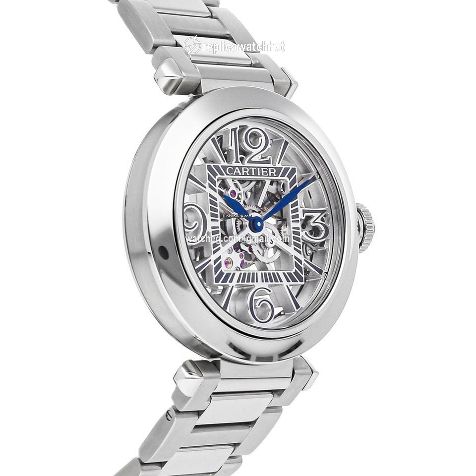 Cartier Pasha Mens watch Unisex Automatic Steel WHPA0007 2