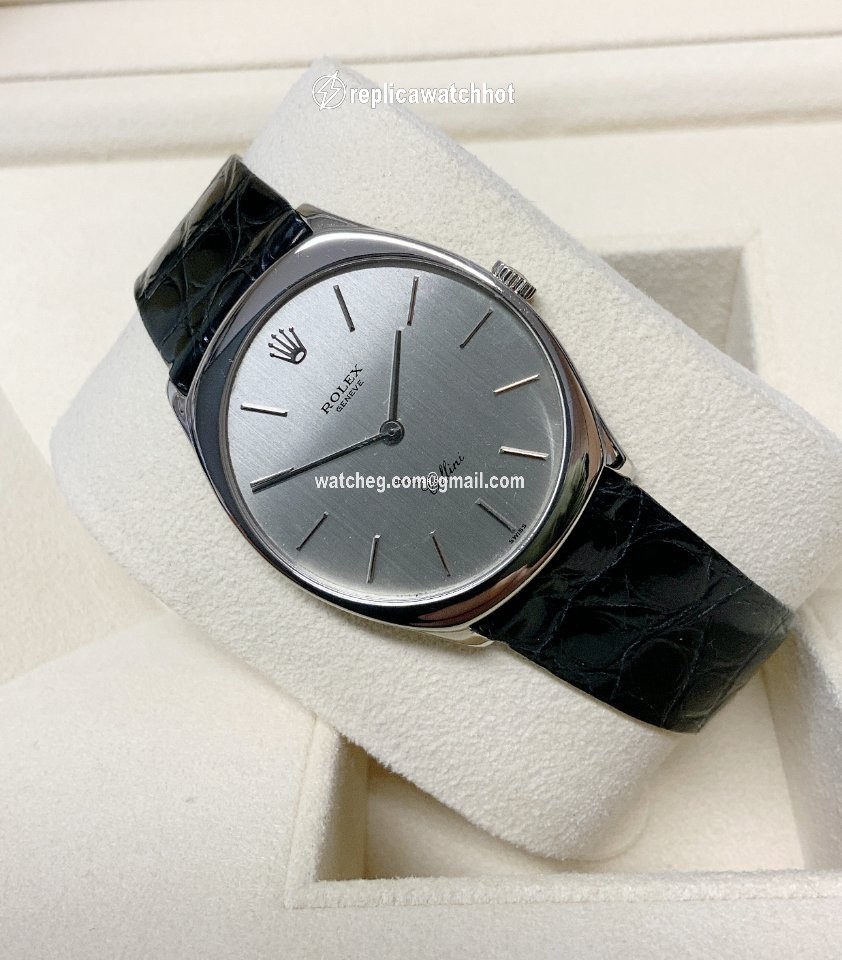 Rolex Cellini Mens watch Unisex White gold Manual winding 4133 2