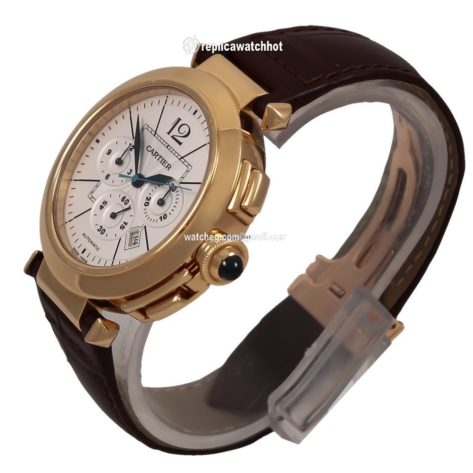 Cartier Pasha Mens watch Unisex Automatic Yellow gold W3020151 2