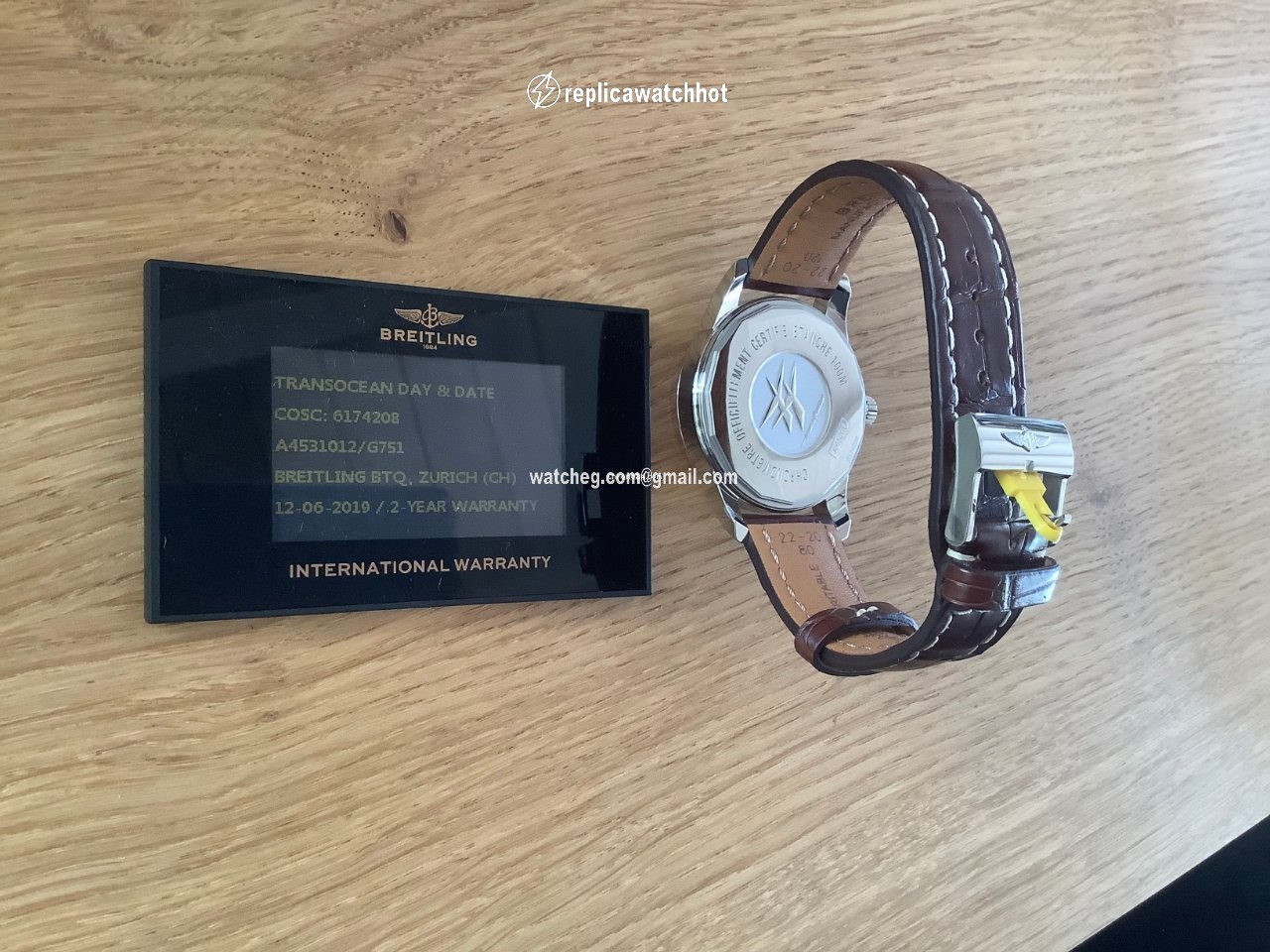 Breitling Transocean Day & Date Mens watch Unisex Steel A4531012|G751|739P|A20BA.1 2