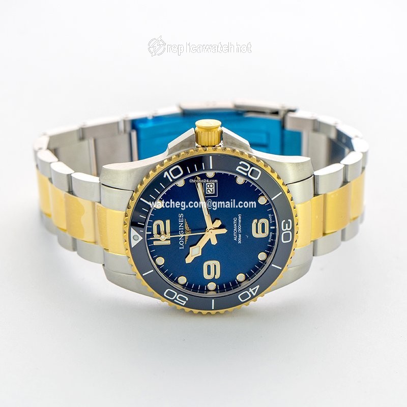 Longines HydroConquest Mens watch Unisex Automatic Yellow gold L37813967 2