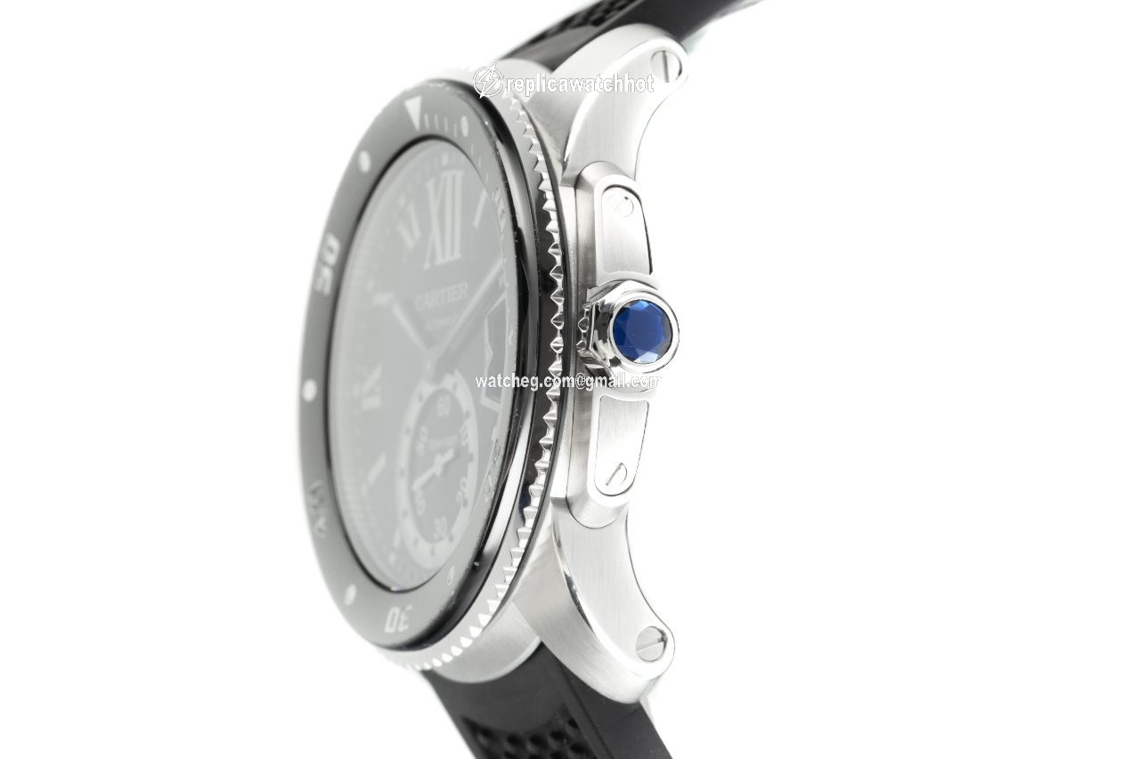 Cartier Calibre de Cartier Diver Mens watch Unisex Automatic Steel W7100056 2