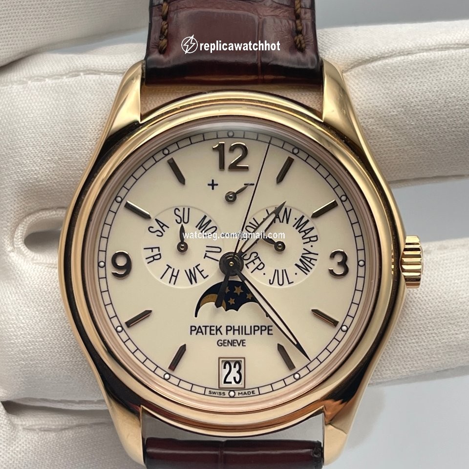 Patek Philippe Annual Calendar Mens watch Unisex Automatic Rose gold 5146R-001 2