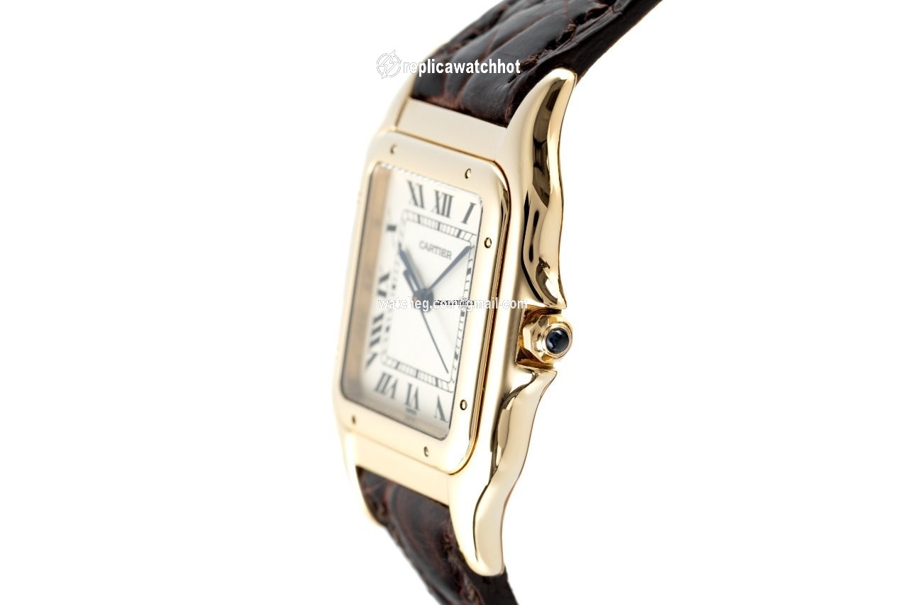 Cartier Panthere Mens watch Unisex Quartz Yellow gold 8839 2