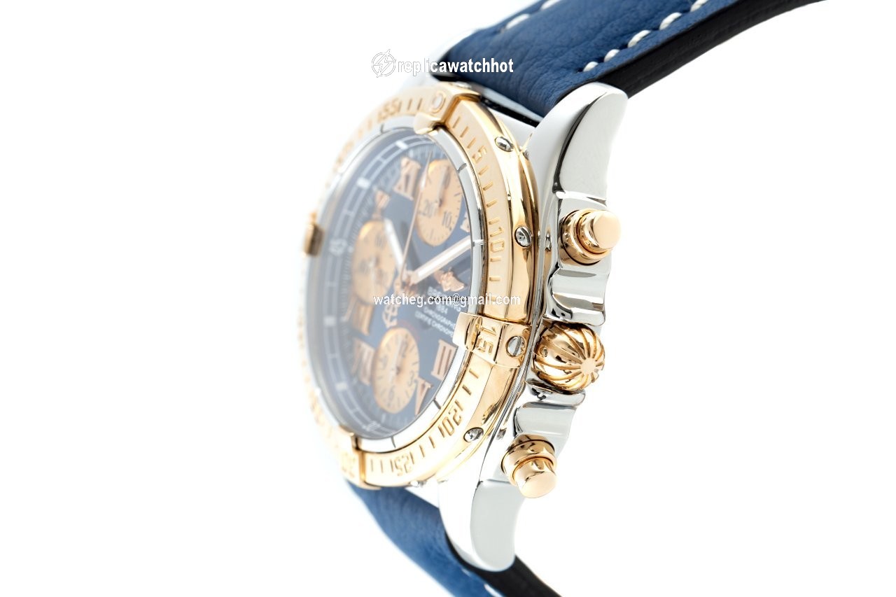 Breitling Chrono Cockpit Mens watch Unisex Automatic Gold Steel C13358 2