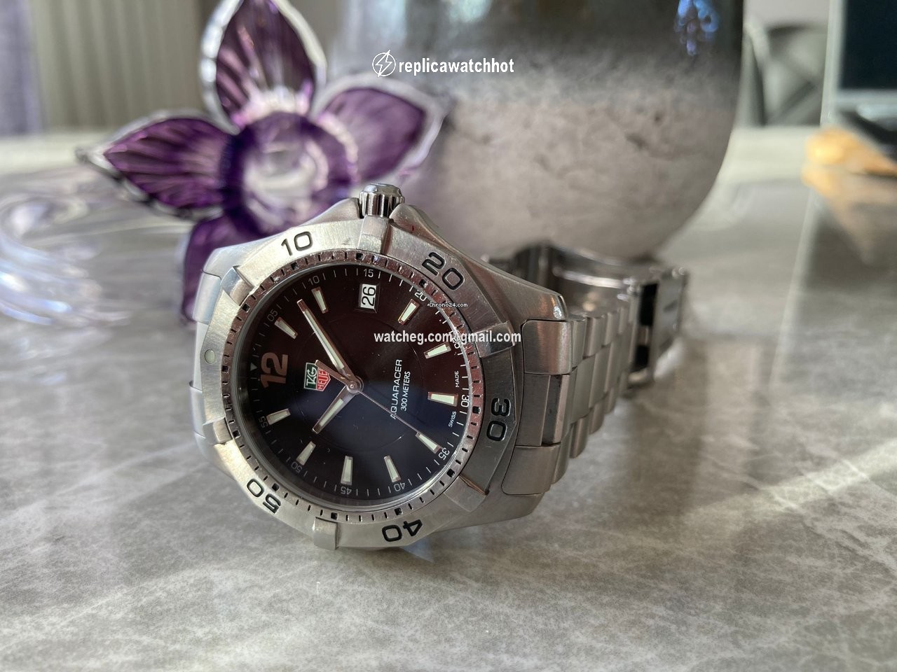 TAG Heuer Aquaracer 300M Mens watch Unisex Quartz Steel WAF1110 2