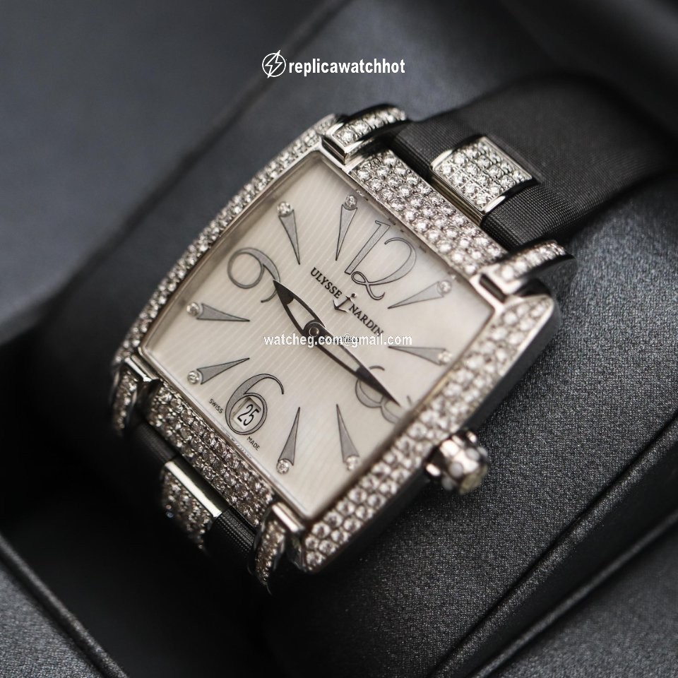 Ulysse Nardin Caprice Womens watch Automatic Steel 133-91AC 691GS 2