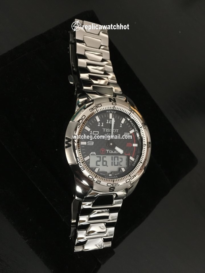 Tissot T-Touch II Mens watch Unisex Quartz Titanium T047.420.44.207.00 2