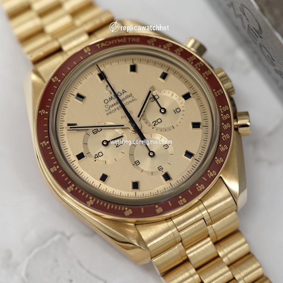 Omega Speedmaster Professional Moonwatch Mens watch Unisex Manual winding Yellow gold 310.60.42.50.99.001 2