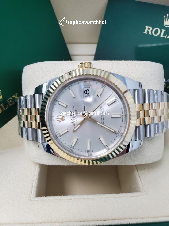Rolex Datejust 41 Mens watch Unisex Steel Automatic 126333-0016 2