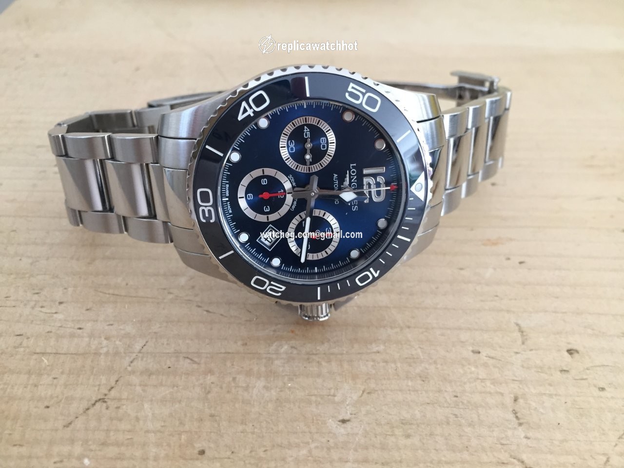 Longines HydroConquest Mens watch Unisex Automatic Steel L38834966 2