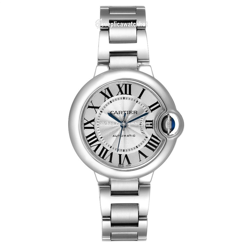 Cartier Ballon Bleu 33mm Womens watch Automatic Steel W6920071 2