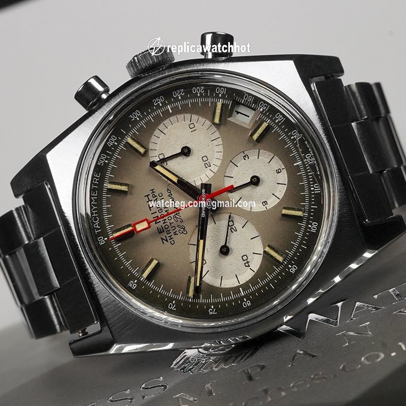 Zenith El Primero Chronograph Mens watch Unisex Automatic Steel A385 2