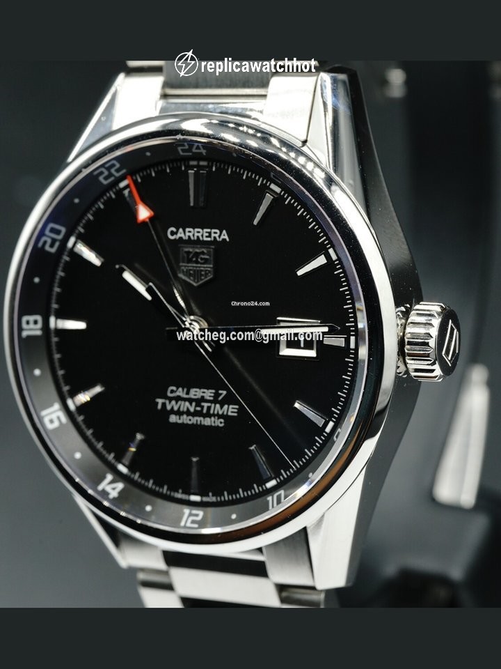 TAG Heuer Carrera Calibre 7 Mens watch Unisex Automatic Steel WAR2012.BA0723 2
