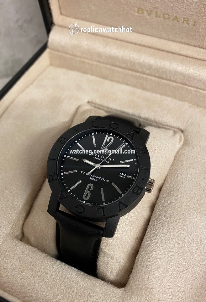Bulgari Bulgari Mens watch Unisex Automatic Carbon BB40CL 2