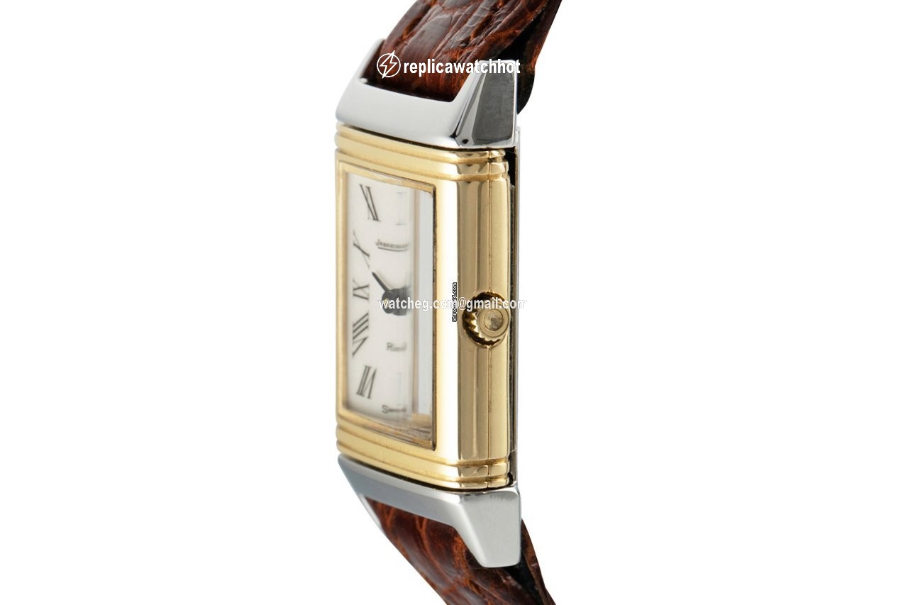 Jaeger-LeCoultre Reverso Lady Womens watch Quartz Gold Steel 140.106.5 2