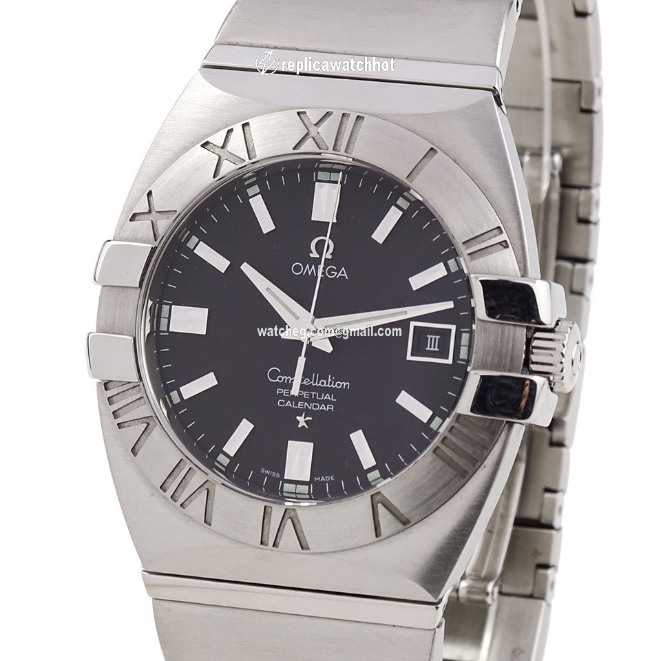 Omega Constellation Double Eagle Mens watch Unisex Quartz Steel 1513.51.00 2