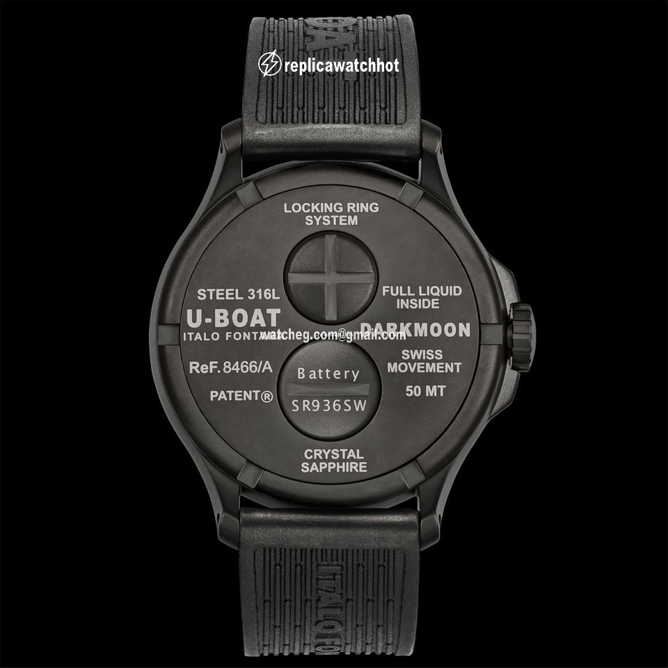 U-Boat Mens watch Unisex Quartz Steel 8466 B 2