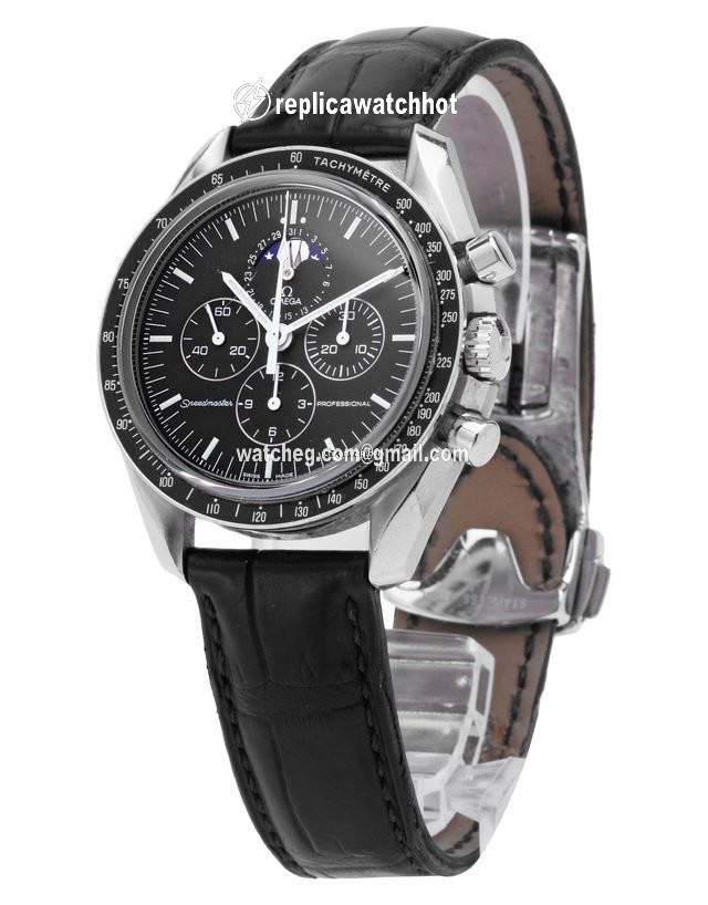 Omega Speedmaster Professional Moonwatch Moonphase Mens watch Unisex Manual winding Steel 3876.50.31 2