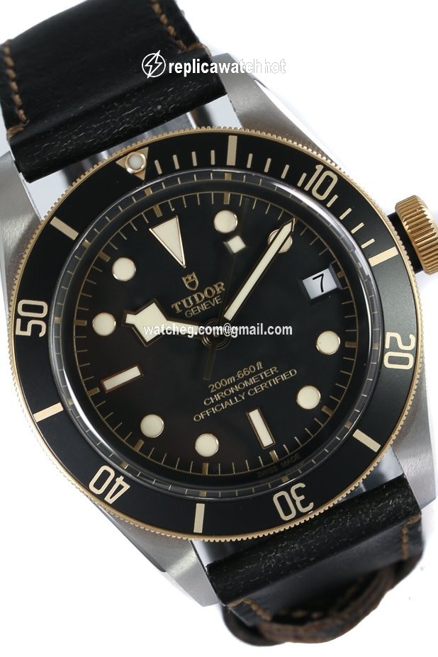 Tudor Black Bay S&G Mens watch Unisex Automatic Gold Steel M79733N-0001 2