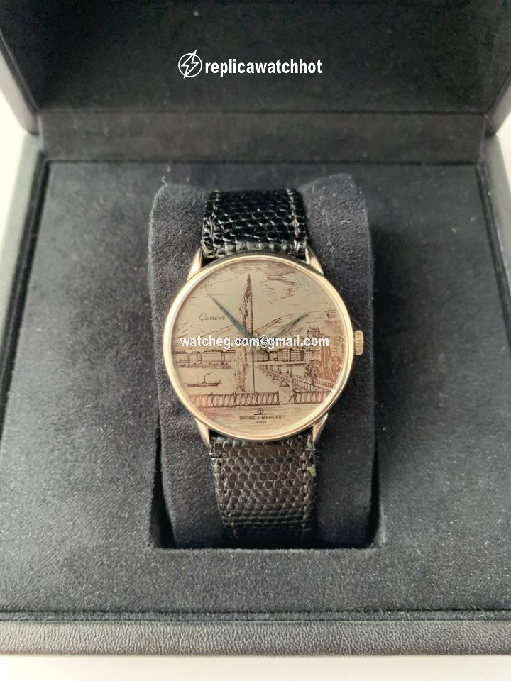 Baume & Mercier Mens watch Unisex Manual winding White gold 35110 2