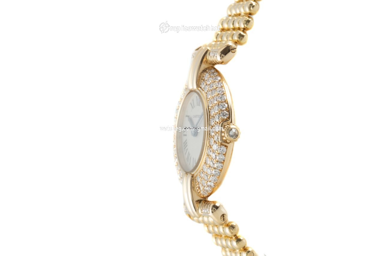 Cartier Womens watch Quartz Yellow gold 8109 2