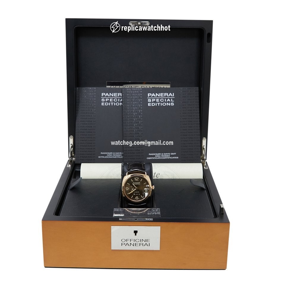 Panerai Special Editions Mens watch Unisex Manual winding Rose gold PAM 00395 2