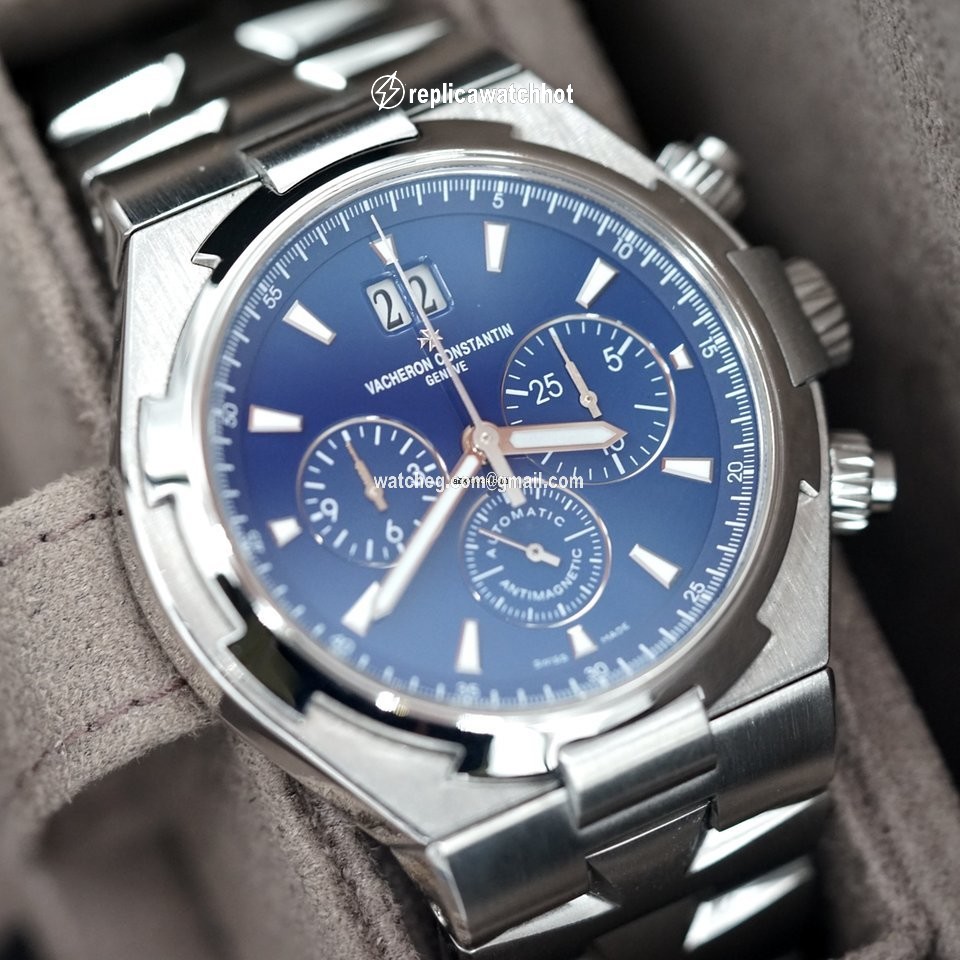 Vacheron Constantin Overseas Chronograph Mens watch Unisex Automatic Steel 49150 b01a-9745 2