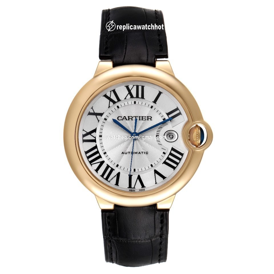 Cartier Ballon Bleu 42mm Mens watch Unisex Automatic Yellow gold W6900551 2