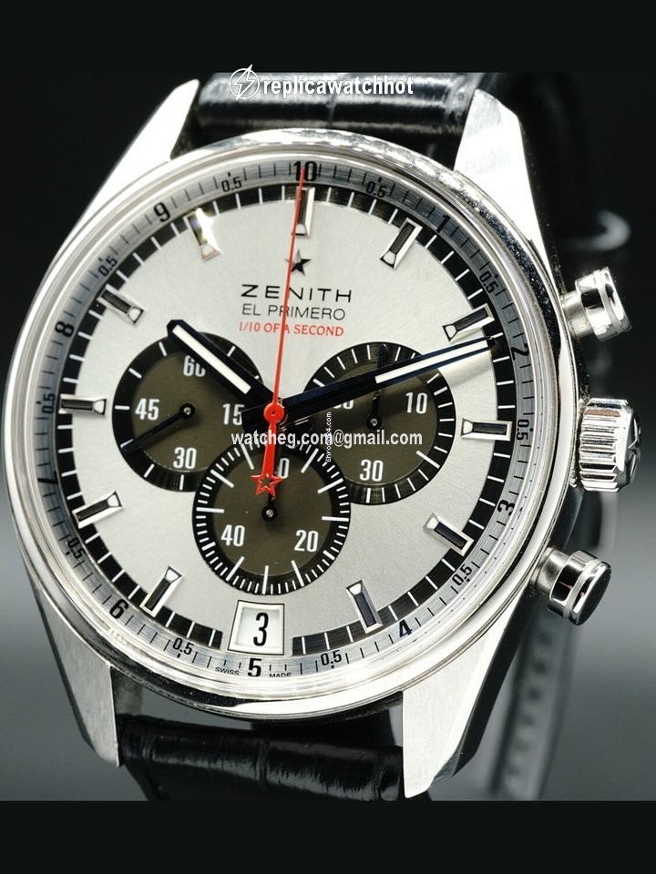 Zenith El Primero Mens watch Unisex Automatic Steel 03.2043.4052 2