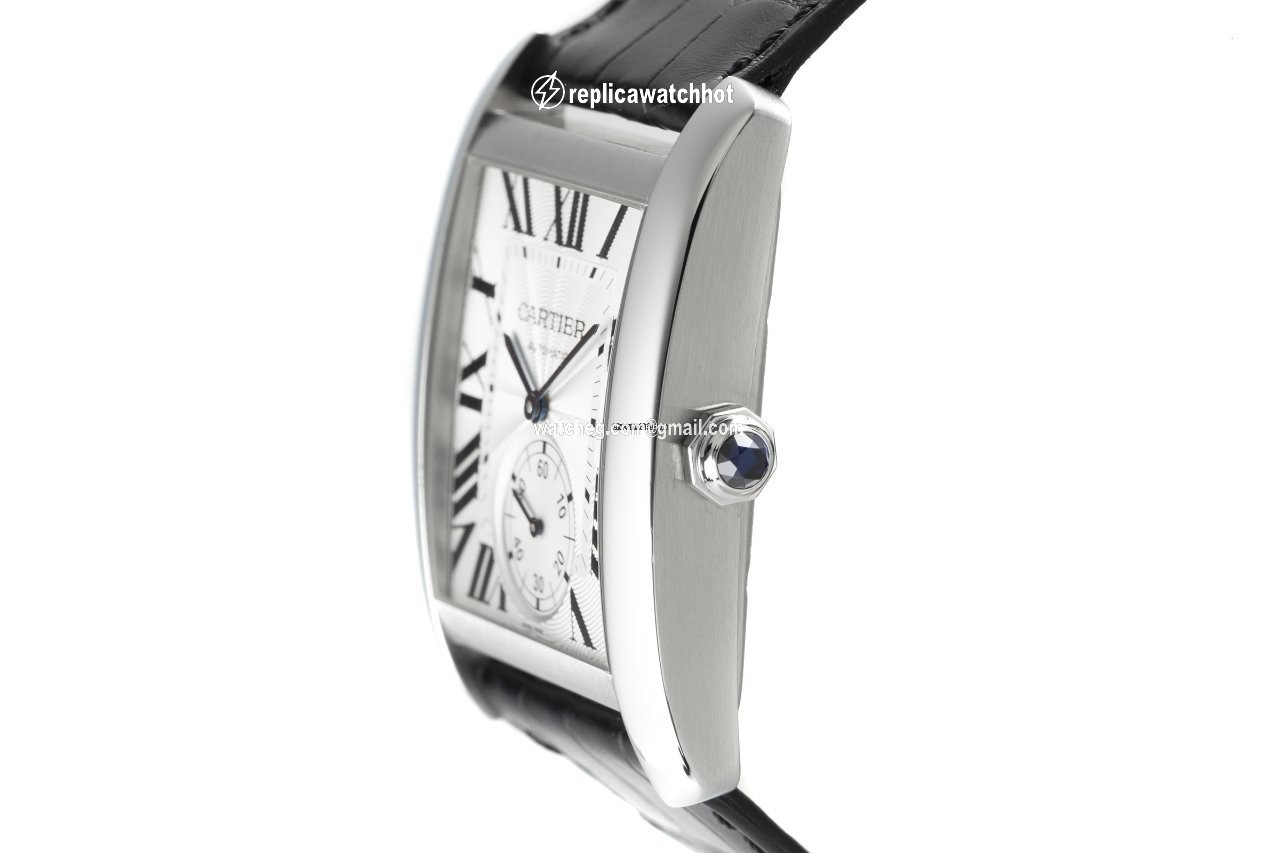 Cartier Tank MC Mens watch Unisex Automatic Steel 3589 2