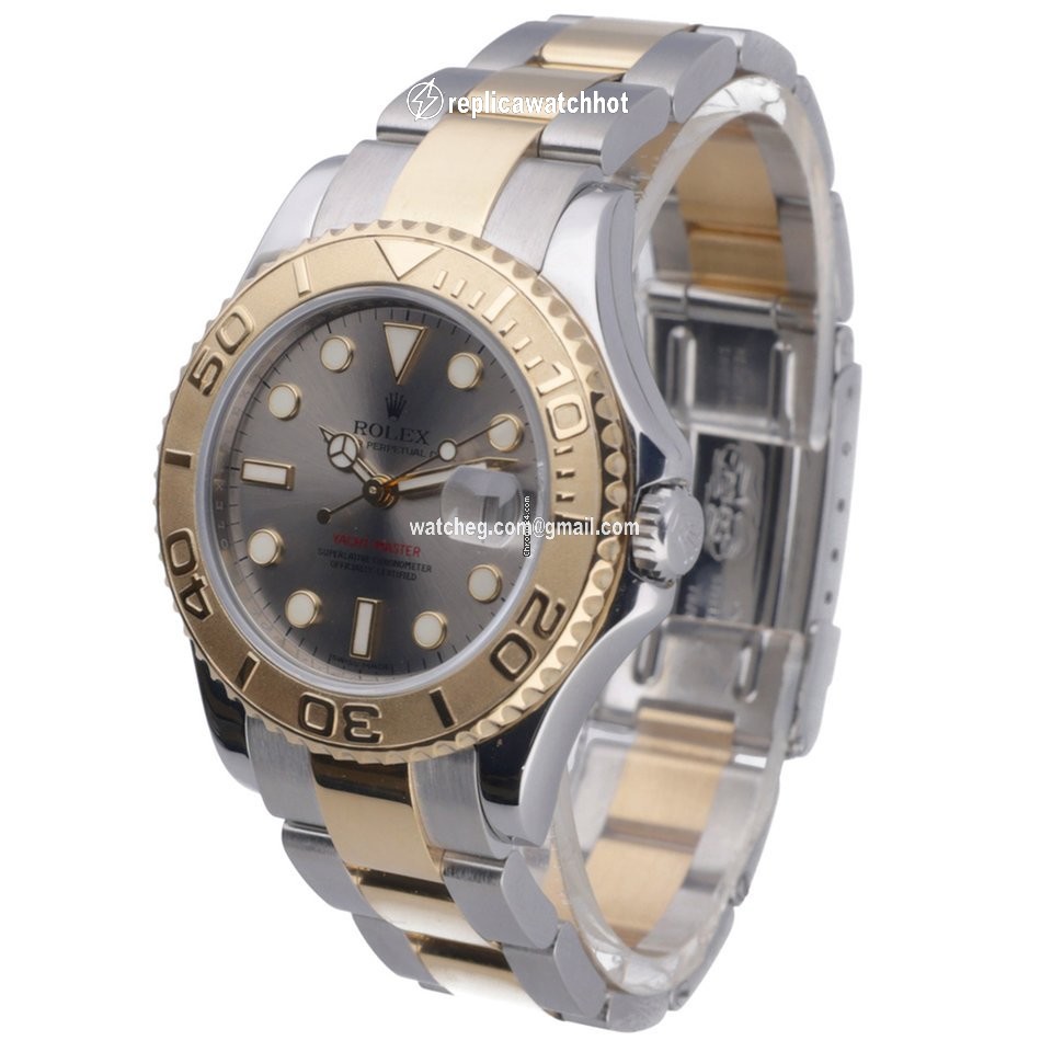 Rolex Yacht-Master Mens watch Unisex Gold Steel Automatic 168623 2