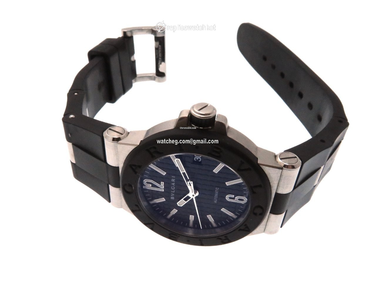 Bulgari Diagono Mens watch Unisex Automatic Steel DG35SV 2