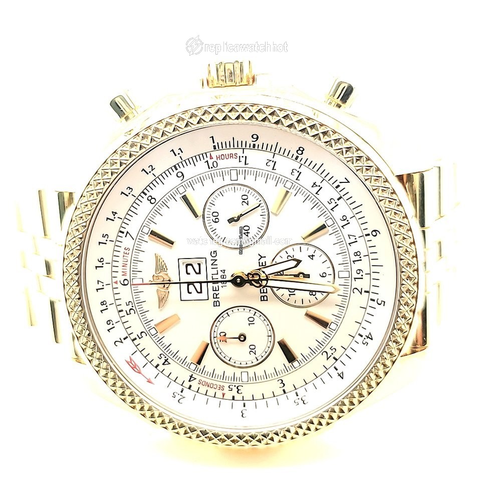 Breitling Bentley 6.75 Mens watch Unisex Automatic Yellow gold K44362 2