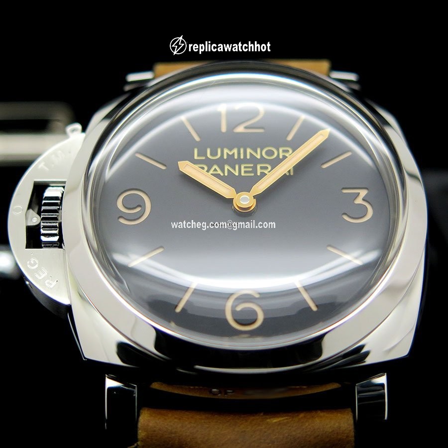Panerai Luminor 1950 Mens watch Unisex Manual winding Steel PAM 557 2