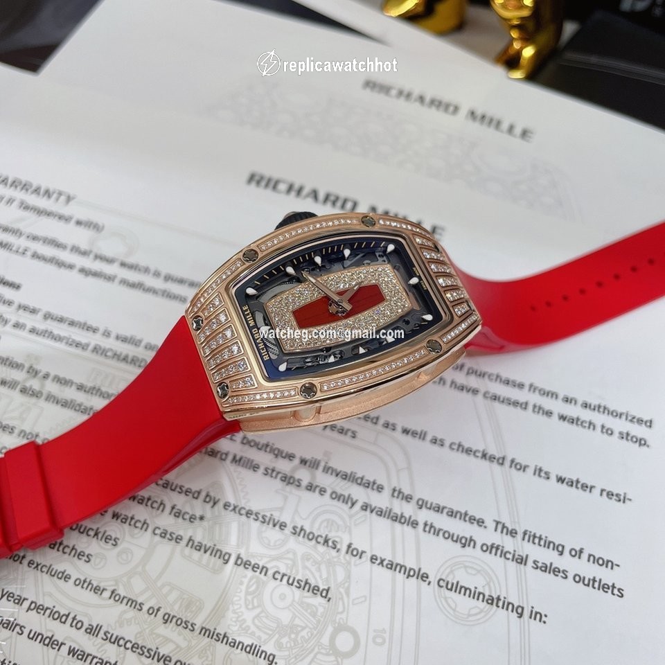 Richard Mille RM 07 Womens watch Automatic Rose gold RM07-01 Rose Gold 2