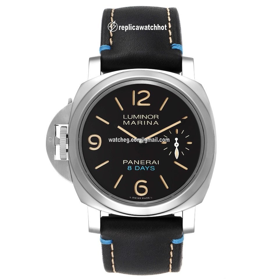 Panerai Luminor Marina 8 Days Mens watch Unisex Manual winding Steel PAM00796 2