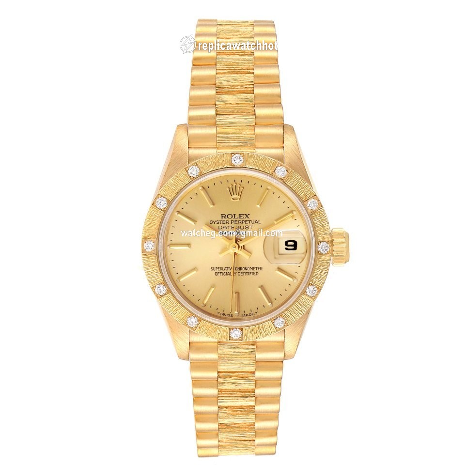 Rolex Lady-Datejust Womens watch Yellow gold Automatic 69288 2
