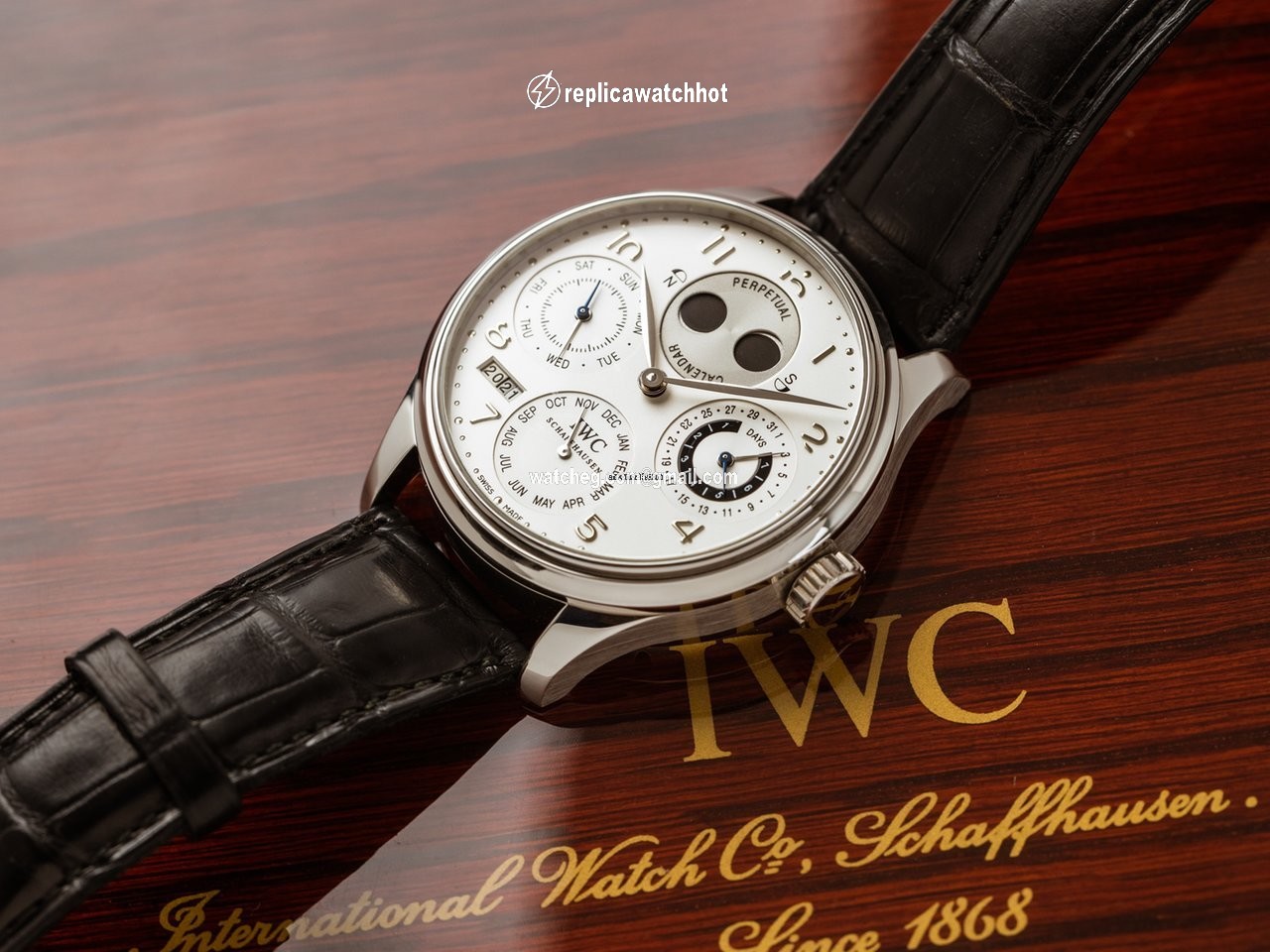 IWC Portuguese Perpetual Calendar Mens watch Unisex Automatic Platinum IW502111 2