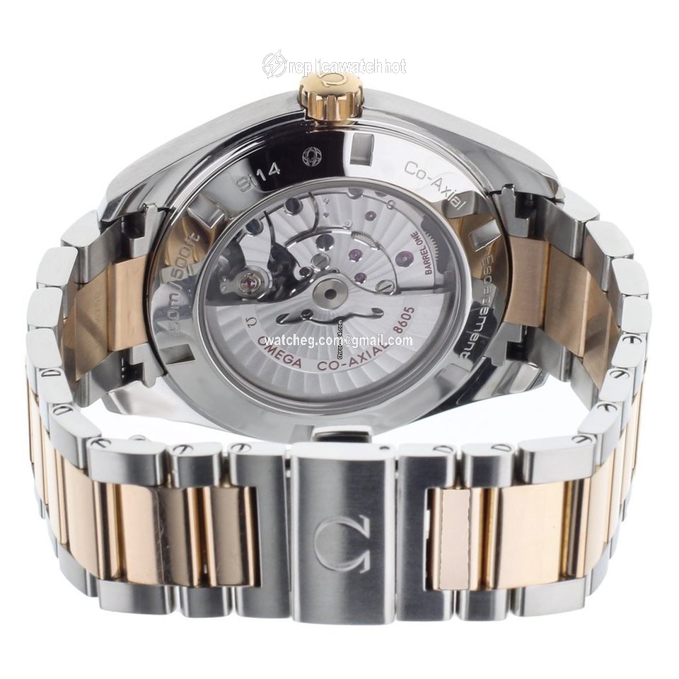 Omega Seamaster Aqua Terra Mens watch Unisex Automatic Gold Steel 23120432206003 2